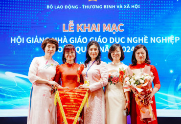 Khai mạc Hội giảng Nhà giáo giáo dục nghề nghiệp toàn quốc năm 2024