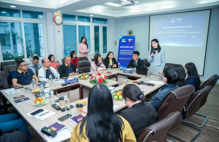 VTV College tổ chức 3 khóa đào tạo về quản lý báo chí, truyền thông, truyền hình và phát triển thương hiệu