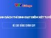 VTV College: Danh sách thí sinh đạt điểm xét tuyển hệ cao đẳng chính quy đợt 1/2025