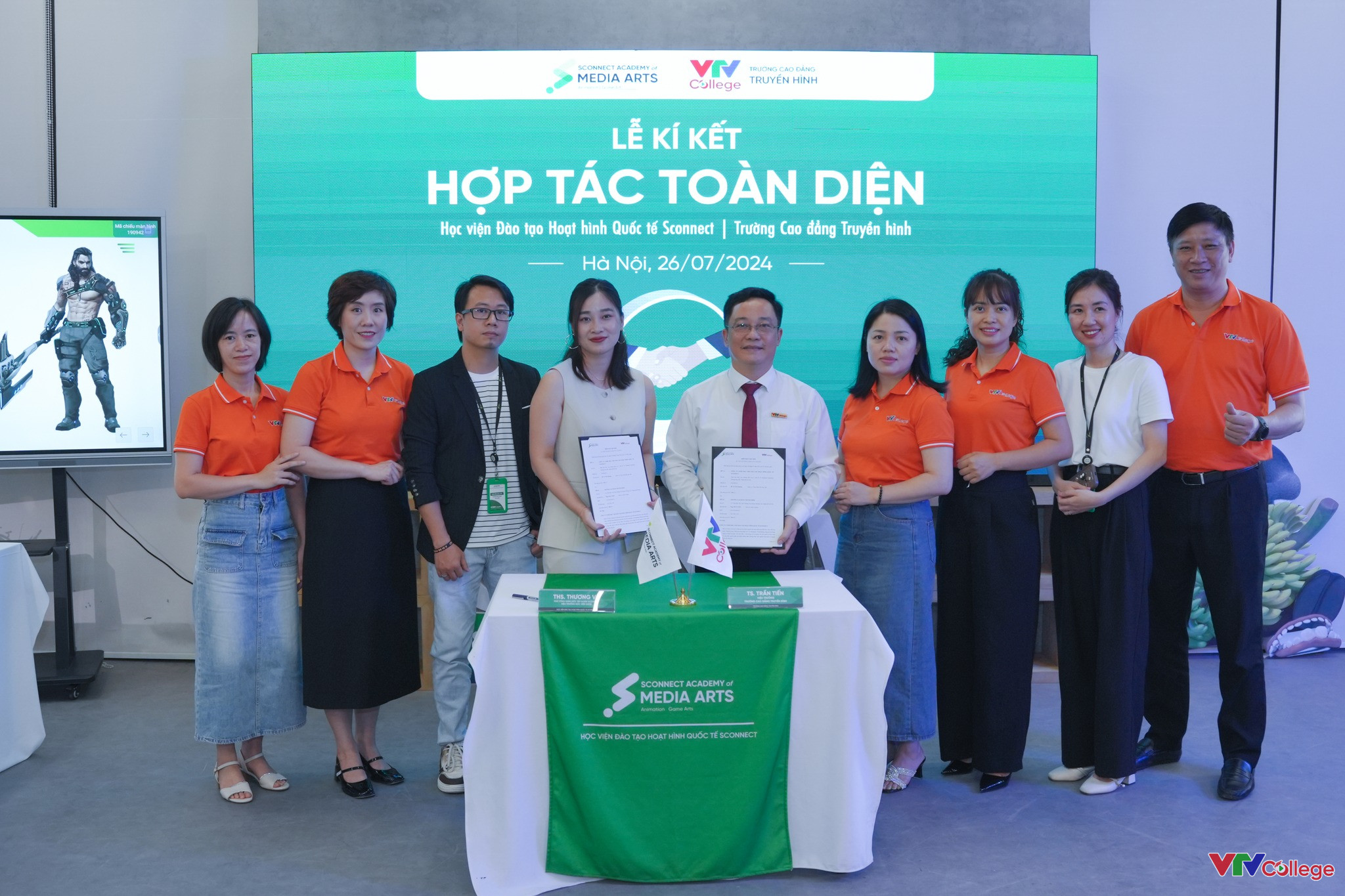 1 LỄ KÝ KẾT HỢP TÁC MOU & KHÁM PHÁ THẾ GIỚI HOẠT HÌNH CÙNG SAMA