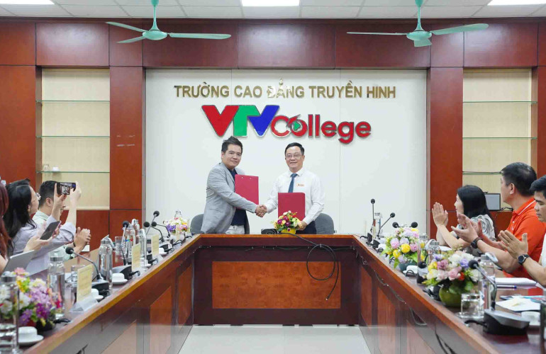Trường Cao đẳng Truyền hình ký kết hợp tác chiến lược với Công ty Cổ phần AVIS AI