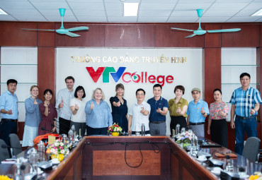 VTV College làm việc với Đại sứ quán Đan Mạch: Hướng tới đột phá trong đào tạo Đồ họa và Hoạt hình số