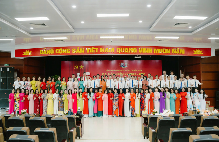 Đảng bộ Trường CĐTH nhiệm kỳ 2025–2030: Phát huy hiệu quả bộ máy tổ chức mới, khai thác lợi thế thương hiệu VTV