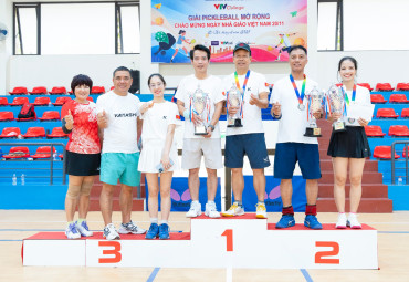 VTV College tổ chức Giải Pickleball mở rộng trong chuỗi hoạt động chào mừng Ngày Nhà giáo Việt Nam 20/11
