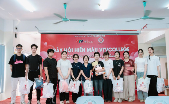 Ngày hội hiến máu tình nguyện tại VTVCollege: Lan tỏa yêu thương – trao đi hy vọng
