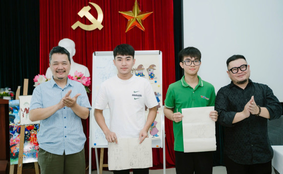 VTV College: Sôi nổi Workshop “ Tất tần tật từ A-Z về thiết kế nhân vật hoạt hình”