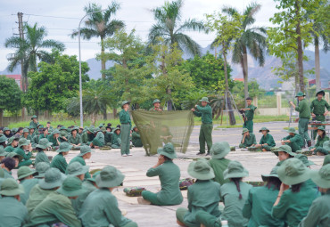 Những trải nghiệm lần đầu "nhập ngũ" của học sinh - sinh viên trường Cao đẳng Truyền hình