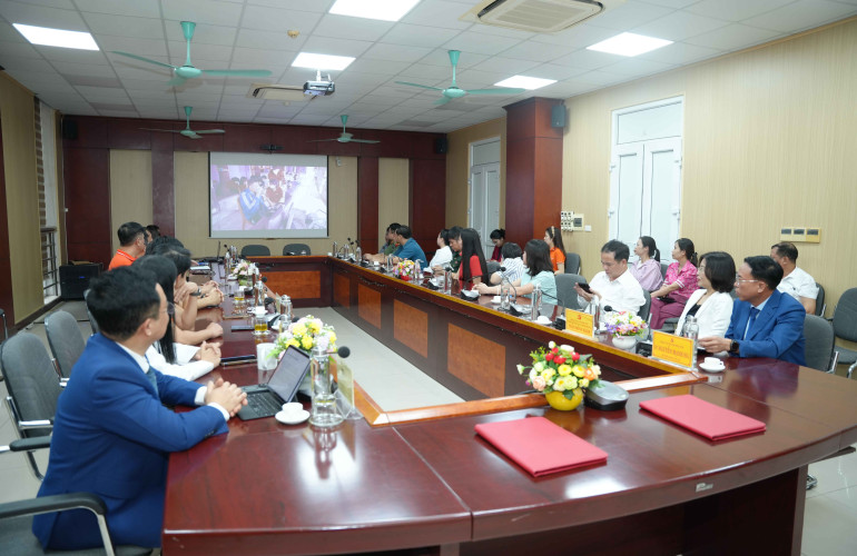 Lễ ký kết Biên bản ghi nhớ hợp tác giữa Trường Cao đẳng Truyền hình và UBND xã Thường Tín