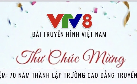 Thư chúc mừng của Giám đốc Trung tâm Truyền hình Việt Nam khu vực Miền trung- Tây nguyên (VTV8)