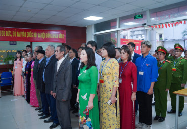 Ngày hội bầu cử tại Trường Cao đẳng Truyền hình