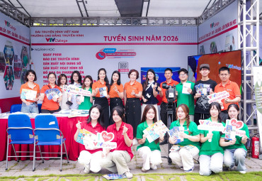 Trường Cao đẳng Truyền hình tham gia Ngày hội gắn kết giáo dục nghề nghiệp Thủ đô với thị trường lao động năm 2026