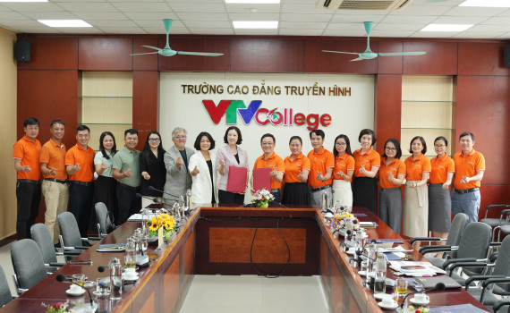 Lễ ký kết hợp tác giữa Trường Cao đẳng Truyền hình và Trường Đại học Induk (Hàn Quốc)