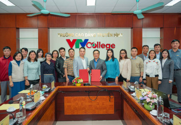 VTV College: Lễ ký kết thỏa thuận hợp tác giữa Trường Cao đẳng Truyền hình và Công ty Cổ phần Truyền thông HPLUS