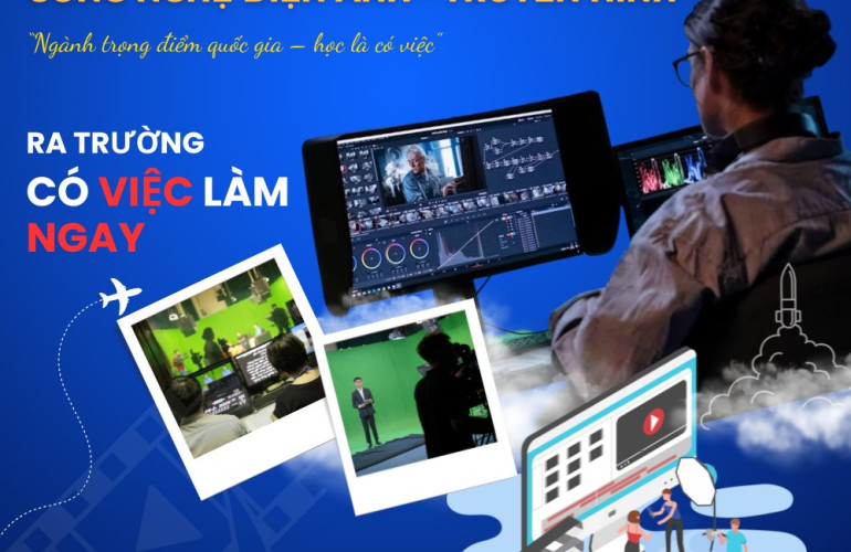 Ngành Công nghệ Điện ảnh – Truyền hình tại VTV College