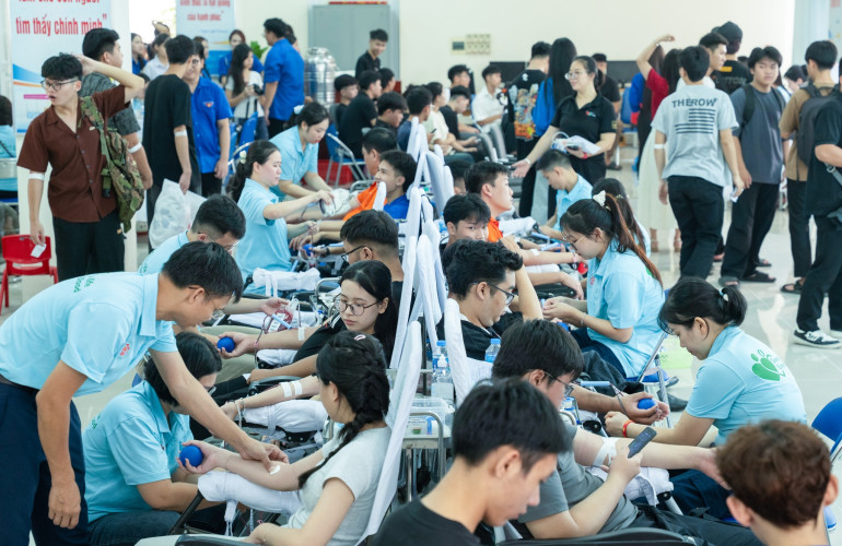 VTV College lan tỏa yêu thương qua Ngày hội Hiến máu nhân đạo năm 2025