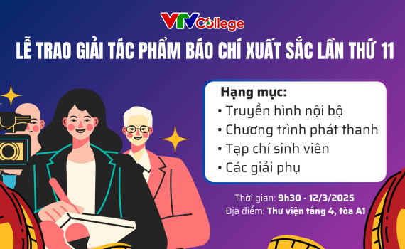 Kế hoạch tổ chức lễ trao giải “Tác phẩm báo chí xuất sắc lần thứ 11 – năm 2025”