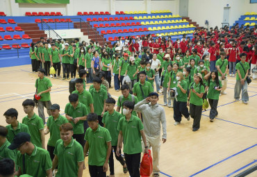 Kỳ học quân sự – Bước rèn luyện bản lĩnh cho học sinh, sinh viên VTV College