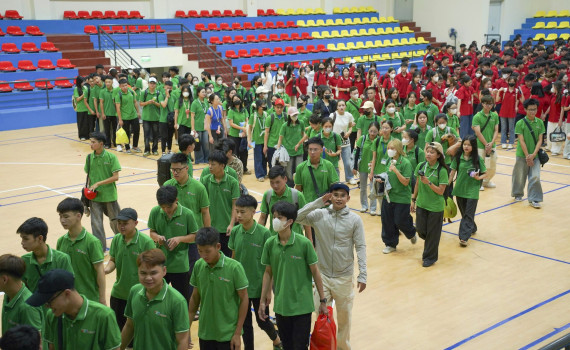 Kỳ học quân sự – Bước rèn luyện bản lĩnh cho học sinh, sinh viên VTV College