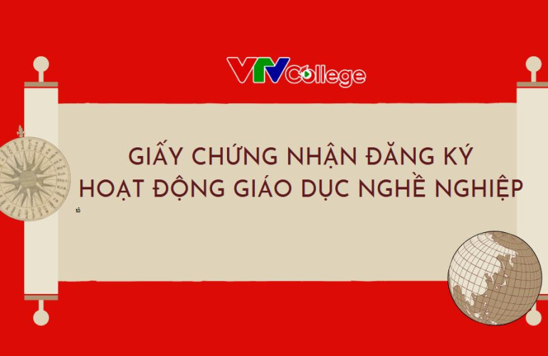 Giấy chứng nhận đăng ký hoạt động giáo dục nghề nghiệp