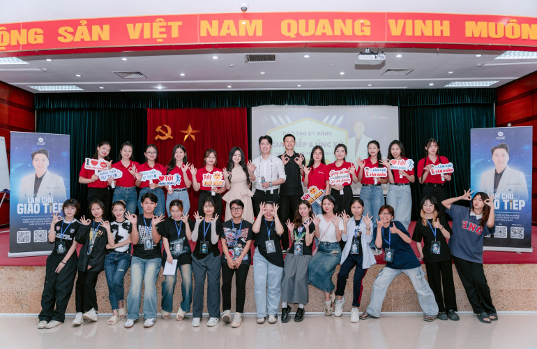 VTV College: SV ngành Truyền thông ĐPT tự tin thực hành Tổ chức sự kiện sau giờ học