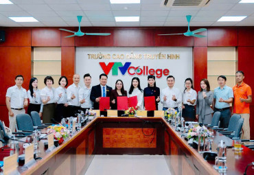 Lễ ký kết Biên bản ghi nhớ hợp tác (MOU) giữa Trường Cao đẳng Truyền hình và các đơn vị đối tác