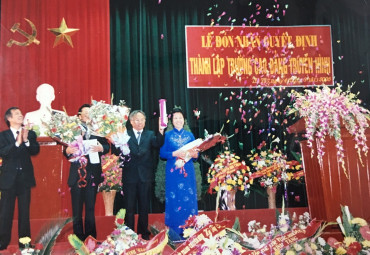 Những dấu mốc lịch sử Trường Cao đẳng Truyền hình