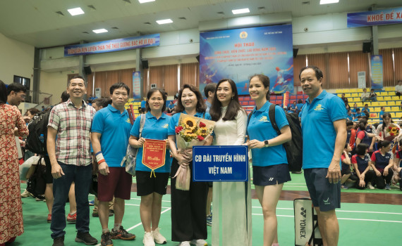 Công đoàn Đài Truyền hình Việt Nam tham dự Hội thao Công đoàn Viên chức Việt Nam năm 2024