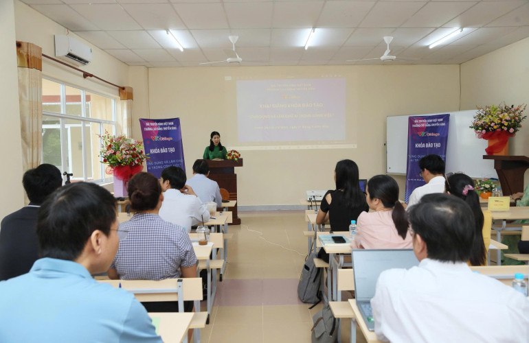 Trường Cao đẳng Truyền hình: Khai giảng khóa học đào tạo thường xuyên  tại cơ sở TP. Hồ Chí Minh