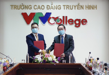 VTV College: Ký kết Biên bản ghi nhớ hợp tác đào tạo nguồn nhân lực