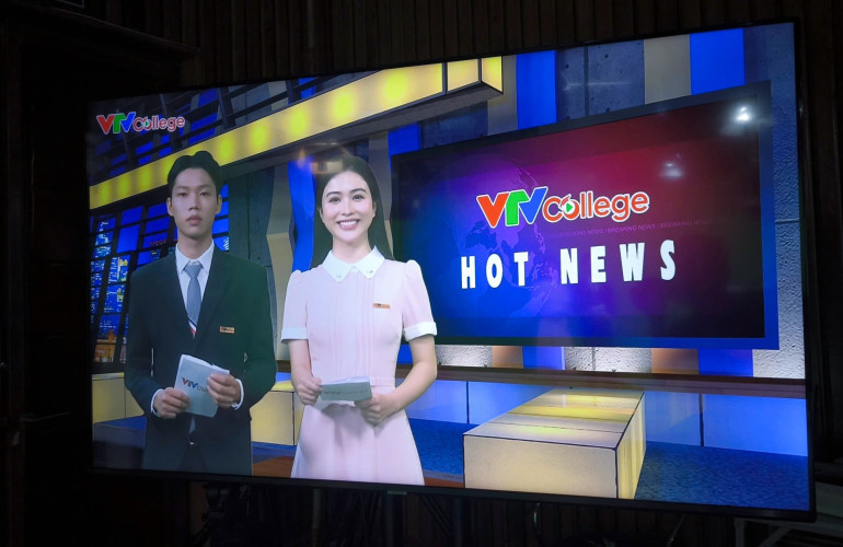 Học tập tại Trường Cao đẳng Truyền hình – Học đi đôi với hành, trải nghiệm gắn với nghề