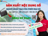 Ngành Sản xuất nội dung số – Học để làm chủ nền tảng số