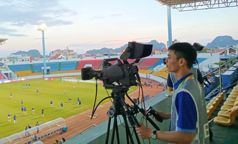 SV tác nghiệp tại Seagames 2017