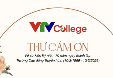 THƯ CẢM ƠN