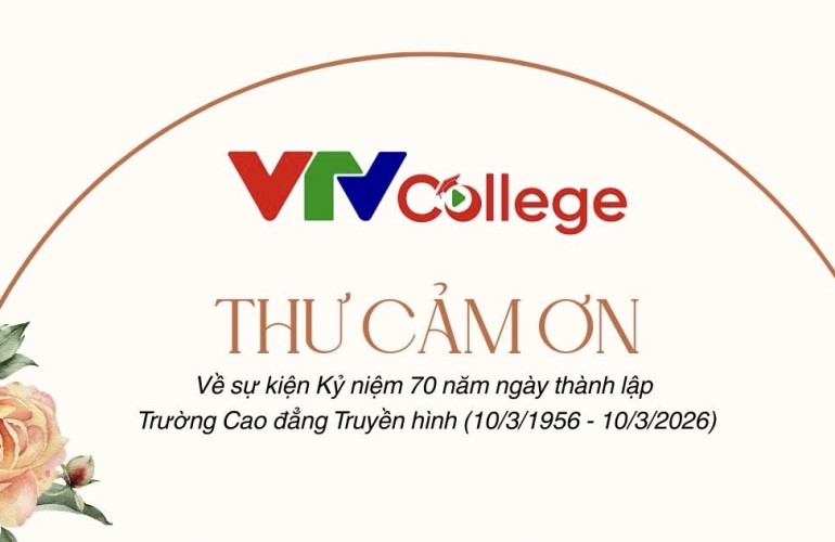 THƯ CẢM ƠN