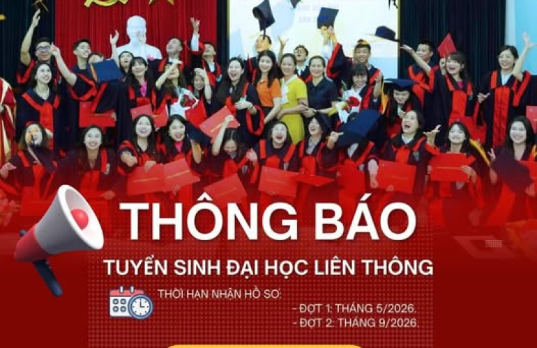 VTV College: Thông báo tuyển sinh đại học liên thông – văn bằng 2