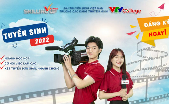 VTV College: Thông báo Tuyển sinh Cao đẳng, Trung cấp năm 2022
