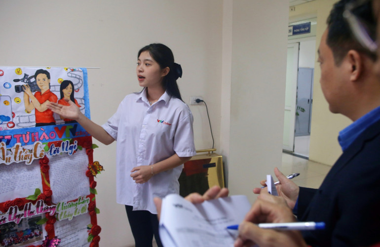 VTV College: Sôi nổi cuộc thi làm báo tường