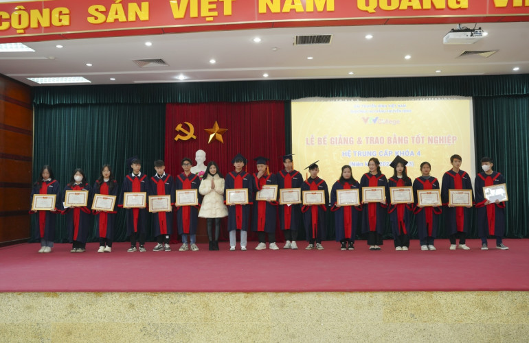 VTV College: Lễ bế giảng và trao bằng tốt nghiệp hệ Trung cấp khóa 4