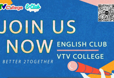 VTV College: Câu lạc bộ tiếng Anh tuyển thành viên