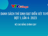 VTV College: Công bố danh sách thí sinh đạt điểm xét tuyển hệ cao đẳng chính quy - năm 2023