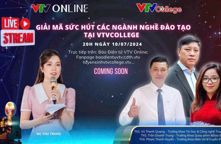 Sức hút từ các ngành nghề đào tạo tại Cao đẳng Truyền hình