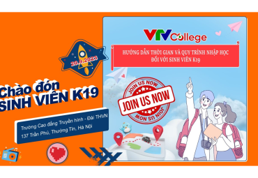 VTV College: Kế hoạch đón tân sinh viên và quy trình nhập học năm 2023