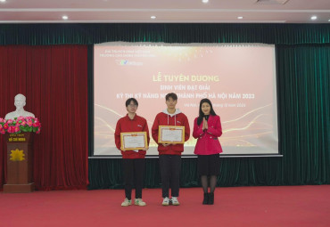 VTV College: Tuyên dương sinh viên đạt giải kỳ thi kỹ năng nghề Thành phố Hà Nội năm 2023