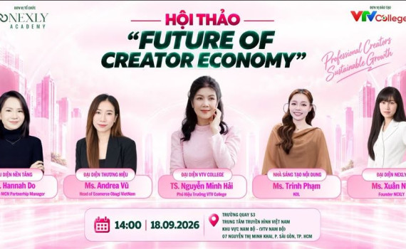 VTV College đồng hành cùng thế hệ Creator trẻ định hình tương lai ngành sáng tạo nội dung