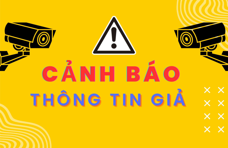 THÔNG BÁO VỀ VĂN BẢN GIẢ MẠO